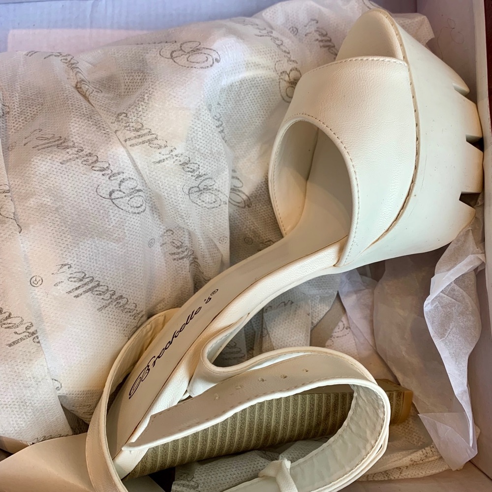 White heels